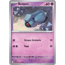 POKEMON AVENTURAS COMPARTIDAS CARTA BELDUM COMA?N