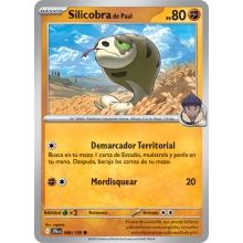 POKEMON AVENTURAS COMPARTIDAS CARTA SILICOBRA DE PAUL COMA?N