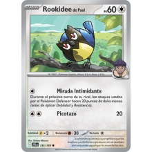 POKEMON AVENTURAS COMPARTIDAS CARTA ROOKIDEE DE PAUL COMA?N