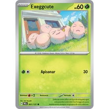 POKEMON EVOLUCIONES PRISMATICAS CARTA EXEGGCUTE COMA?N