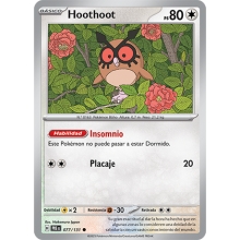 POKEMON EVOLUCIONES PRISMATICAS CARTA HOOTHOOT COMA?N