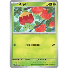 POKEMON EVOLUCIONES PRISMATICAS CARTA APPLIN COMA?N