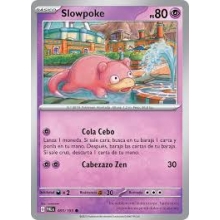 POKEMON PALDEA EVOLVE CARTA SLOWPOKE COMA?N