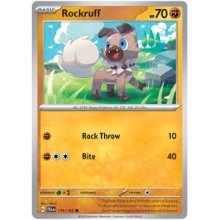 POKEMON PALDEA EVOLVE CARTA ROCKRUFF COMA?N