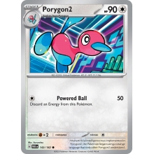 POKEMON PARADOX RIFT CARTA PORYGON2 COMA?N