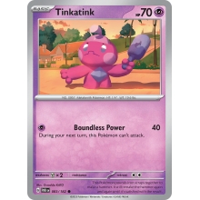 POKEMON PARADOX RIFT CARTA TINKATINK COMA?N
