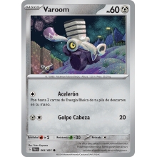 POKEMON DESTINOS DE PALDEA CARTA VAROOM COMA?N
