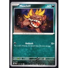 POKEMON DESTINOS DE PALDEA CARTA MASCHIFF COMA?N