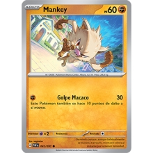 POKEMON DESTINOS DE PALDEA CARTA MANKEY COMA?N