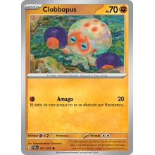 POKEMON DESTINOS DE PALDEA CARTA CLOBBOPUS COMA?N
