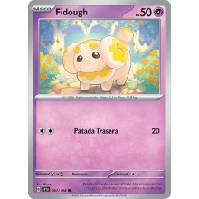 POKEMON DESTINOS DE PALDEA CARTA FIDOUGH COMA?N