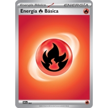 POKEMON AVENTURAS COMPARTIDAS CARTA ENERGIA FUEGO ENERGIA