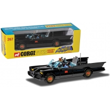 CORGI RT26701 267 BATMOBILE WITH BATMAN AND ROBIN