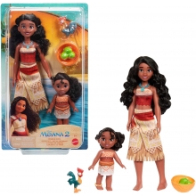 MATTEL JBT41 MOANA 2 MUECOS PAQUETE DE 2 MOANA Y SIMEA