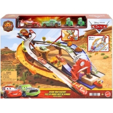 MATTEL JFL57 CARS PISTA DE JUGUETE PISTA CARRERA AL RESCATE