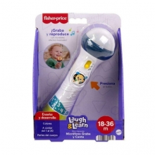 MATTEL JFM74 FISHER PRICE MICROFONO RIE Y APRENDE REFRESH