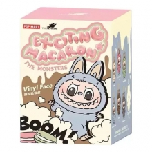LABABY T-479 LA BUBU 6PULG MACARON VINYL FACE PLUSH 6 ASST BLIND BOX ( JAPAN )