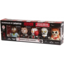 HANDMADE BY ROBOTS HORROR SET 002 MICRO CHARMS 5 - PACK