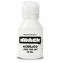 KRACK ACRILICO BLANCO TIZA 70ML