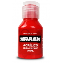 KRACK ACRILICO ROJO MUSCARIA 70ML