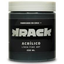 KRACK ACRILICO MATERIA GRIS 250ML