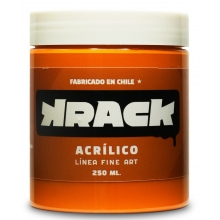 KRACK ACRILICO NARANJA CALABAZA 250ML
