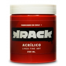 KRACK ACRILICO ROJO MUSCARIA 250ML