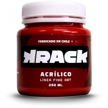 KRACK ACRILICO ROJO MERKEN 250ML