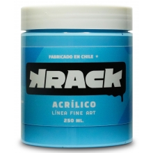 KRACK ACRILICO CELESTE LED 250ML