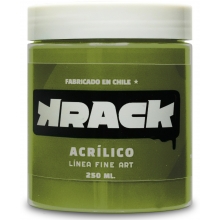 KRACK ACRILICO VERDE PEGAJOSO 250ML