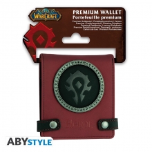 ABYSSE ABYBAG442 WORLD OF WARCRAFT PREMIUM WALLET HORDE