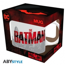 ABYSSE ABYMUGA089 DC COMICS THE BATMAN RED SILHOUETTE MUG 11 OZ