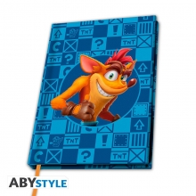 ABYSSE ABYNOT089 CRASH BANDICOOT A5 NOTEBOOK CRASH & COCO