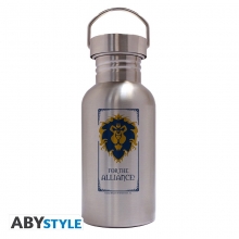 ABYSSE ABYTAB079 WORLD OF WARCRAFT CANTEEN STEEL BOTTLE ALLIANCE