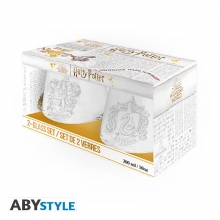 ABYSSE ABYVER290 HARRY POTTER 2 GLASS SET GRYFFINDOR & SLYTHERIN EUROPE