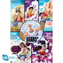 ABYSSE GBYDCO504 ONE PIECE POSTER MAXI 915X61 GEARS HISTORY