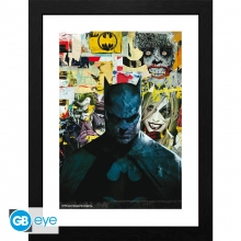 ABYSSE GBYDCO959 DC COMICS FRAMED PRINT BATMAN 30X40