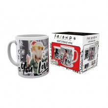ABYSSE MGH0135 FRIENDS YOU LOVE ME HEAT CHANGE MUG 11 OZ