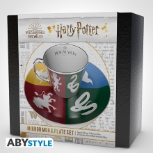 ABYSSE MMP005 HARRY POTTER MIRROR MUG & PLATE SET SORTED