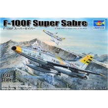 TRUMPETER 02246 1:32 F 100F SUPER SABRE