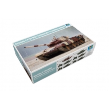 TRUMPETER 09555 1:35 RUSSIAN T 72B1 MBT ( W KONTAKT 1 REACTIVE ARMOR )
