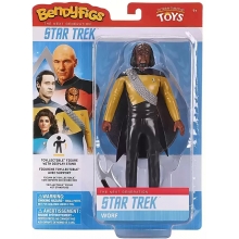 NOBLE NN1507 BENDYFIGS STAR TREK WORF