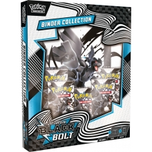 POKEMON TCG SCARLET & VIOLET BLACK BOLT BINDER COLLECTION ESPAOL PRE VENTA