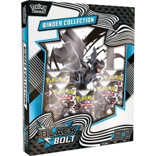 POKEMON TCG SCARLET & VIOLET BLACK BOLT BINDER COLLECTION ENGLISH PRE VENTA
