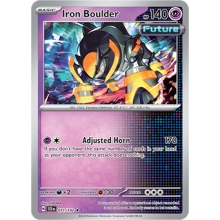 POKEMON PRISMATIC EVOLUTIONS CARTA IRON BOULDER HOLO