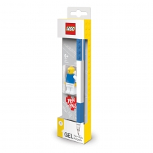 LEGO 1010 PEN PAL GEL PEN WITH MINIFIG BLUE