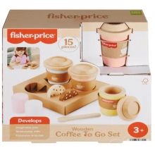 MATTEL HXT85 FISHER PRICE JUGUETE SET MI PRIMER CAPUCHINO DE MADERA