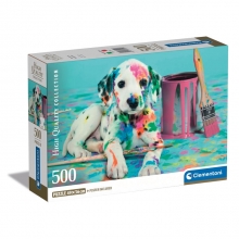CLEMENTONI 35545 PUZZLE 500 PIEZAS THE FUNNY DALMATIAN