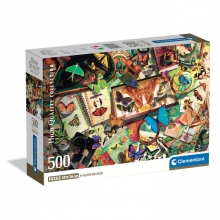 CLEMENTONI 35581 PUZZLE 500 PIEZAS THE BUTTERFLY COLLECTOR