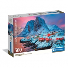 CLEMENTONI 35587 PUZZLE 500 PIEZAS HAMNOY VILLAGE